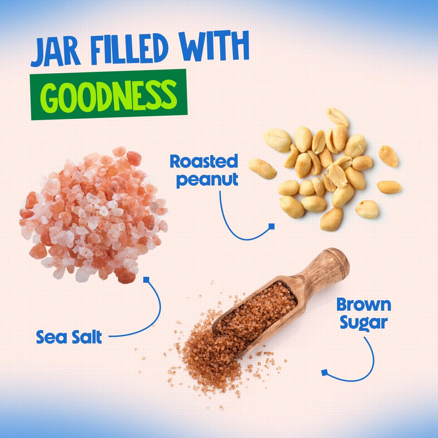 Alpino Alpino Classic Peanut Butter Crunch 1 KG | 90% Roasted Peanuts | High Protein Peanut Butter Crunchy | Gluten-Free | Vegan