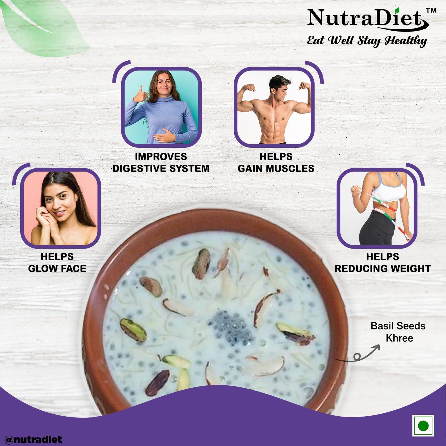 VGBNP VGBNP 100% Natural & Original Sabja seeds (Sabjalu beej) Pure Basil seeds, Tukmaria seeds (Japsa seeds/Tokma dana/falooda seeds) Healty & immunity builder balanga seeds- 500g