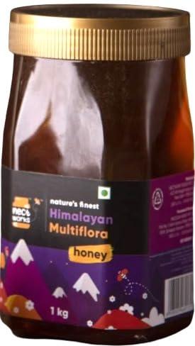 NECTWORKS NectWorks Himalayan MultiFlora Honey, 100% Natural Pure Honey, 1Kg
