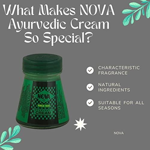NOVA CREAM Nova Cream Combo Pack of Ayurvedic Cream x 2 + Lip Cure x 2 + Ayurvedic Rash & Itch Cure x 2 | Pack of 6