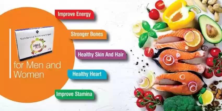 Nukind Nukind Zinco Plus Daily Multivitmain And Multimineral Softgels For Men And Women(60)