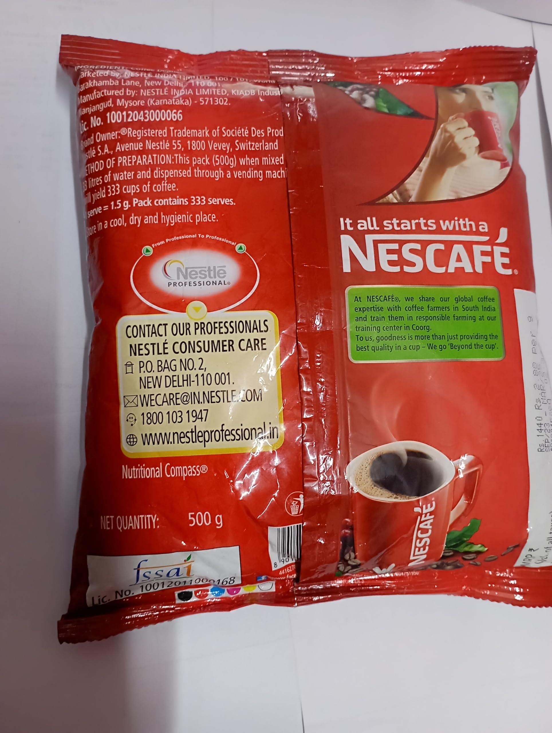 Nescafe Nescafe Classic Coffee 500 Gm ( Pack Of 2 ), Powder, Box