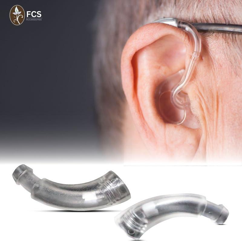 FCS FCS Hearing Devices Ear Hook Compatible for Phonak Naida S III SP|Replacement Accessories | Hearing Devices | Easy Install | Durable ABS | Anti-Howling Ear Hook