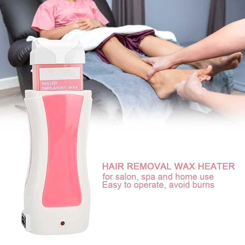 FLORISCA Florisca Portable Electric Wax Warmer Depilatory Roll on Wax Heater Hot Cartbridge Hair Removal Tool for Women-Men Pack of 1