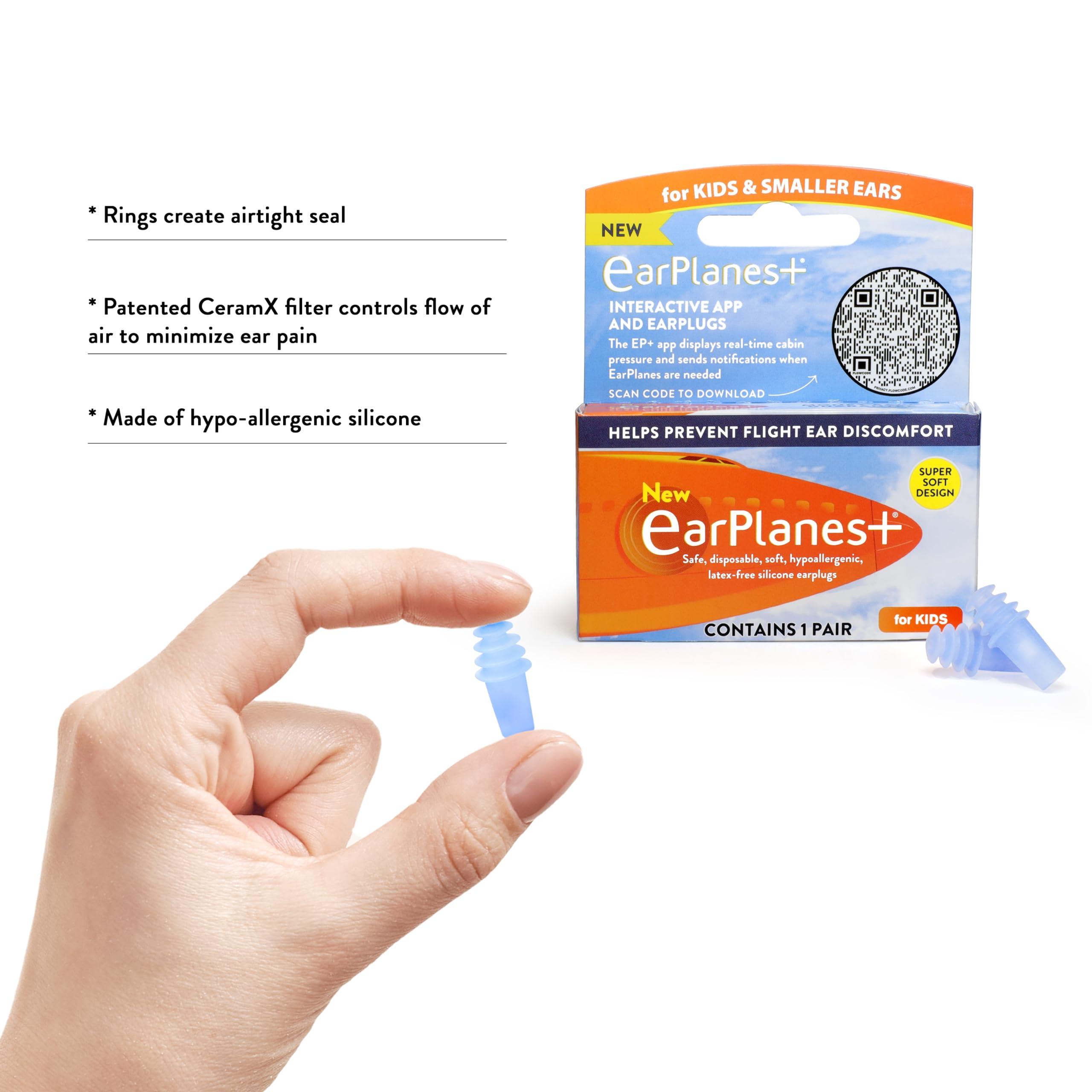 EarPlanes Children\'s EarPlanes Plus- 3 Pairs