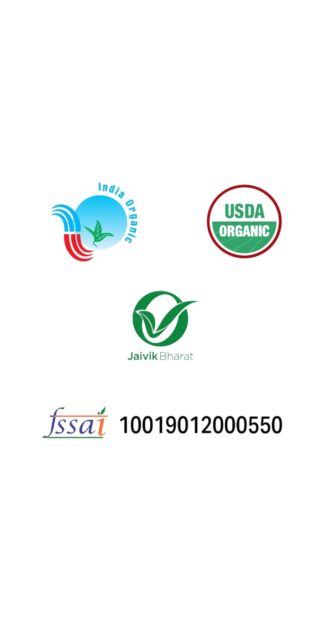 JUST ORGANIK Just Organik Moong Whole 500gm, 100% Organic