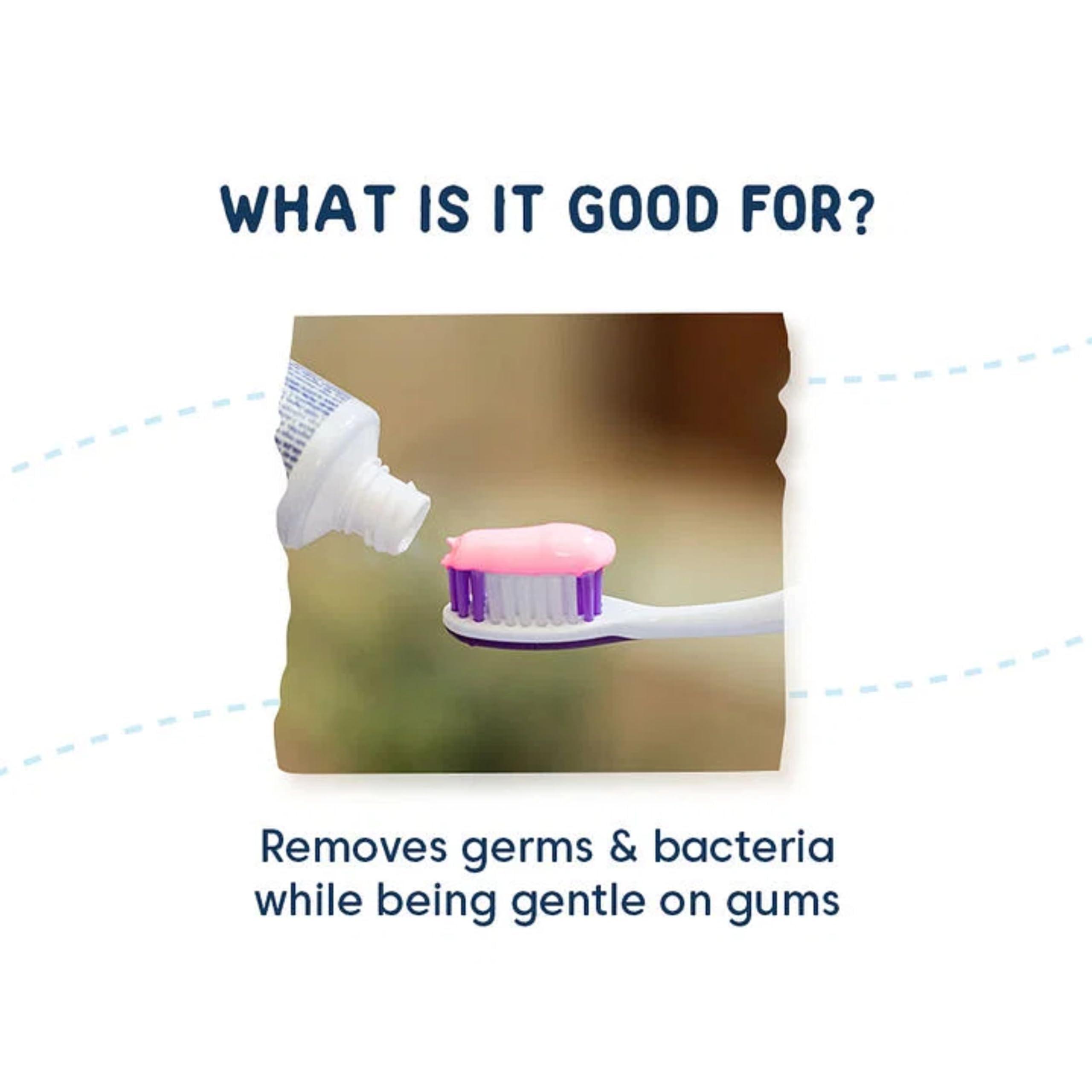 Little Joys Little Joys Strawberry Flavour Toothpaste For Kids (2-5 Yrs) | Removes Germs & Bacteria | Strengthens Gums & Whitens Teeth | 60 gm