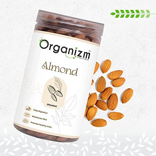 Organizm Organizm Healthy Cashew Almonds & Pista Nuts With High Fiber Gluten Free Organic Dry Fruits For Immunity Booster Kaju Badam (Cashew + Almonds)