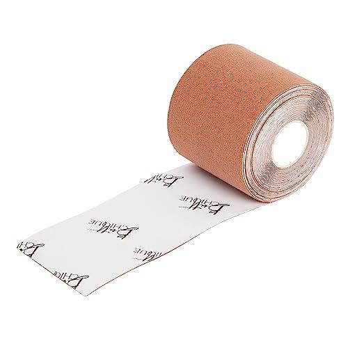 BUTTCHIQUE BUTTCHIQUE Cinnamon Breast Lift Body Tape (5 Meter Roll), Lifts Your Breasts, Gives The Perfect Cleavage & Supports from All Directions, Lasts Upto 8-10 Hours