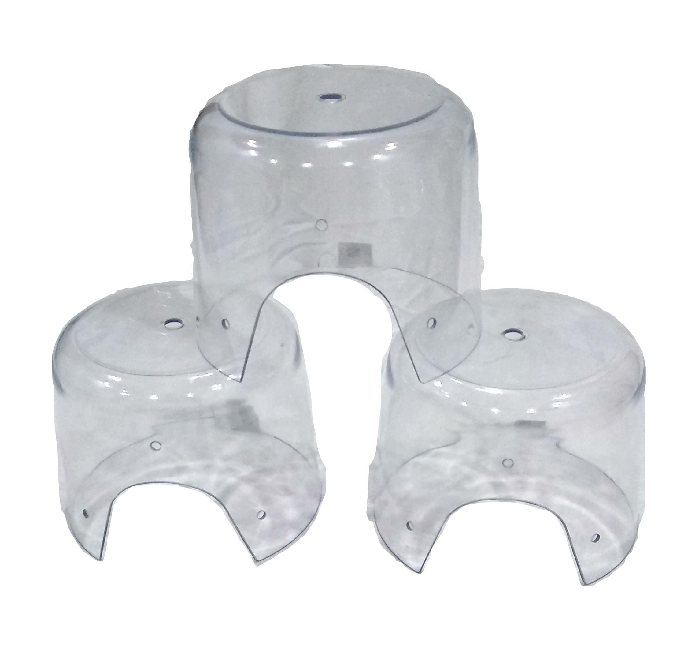 STEPWELL STEPWELL Oxygen Hood (Small) for Newborn baby, Pediatric, NICU with Clear View for Hospitals, Clinics & Nursing Homes