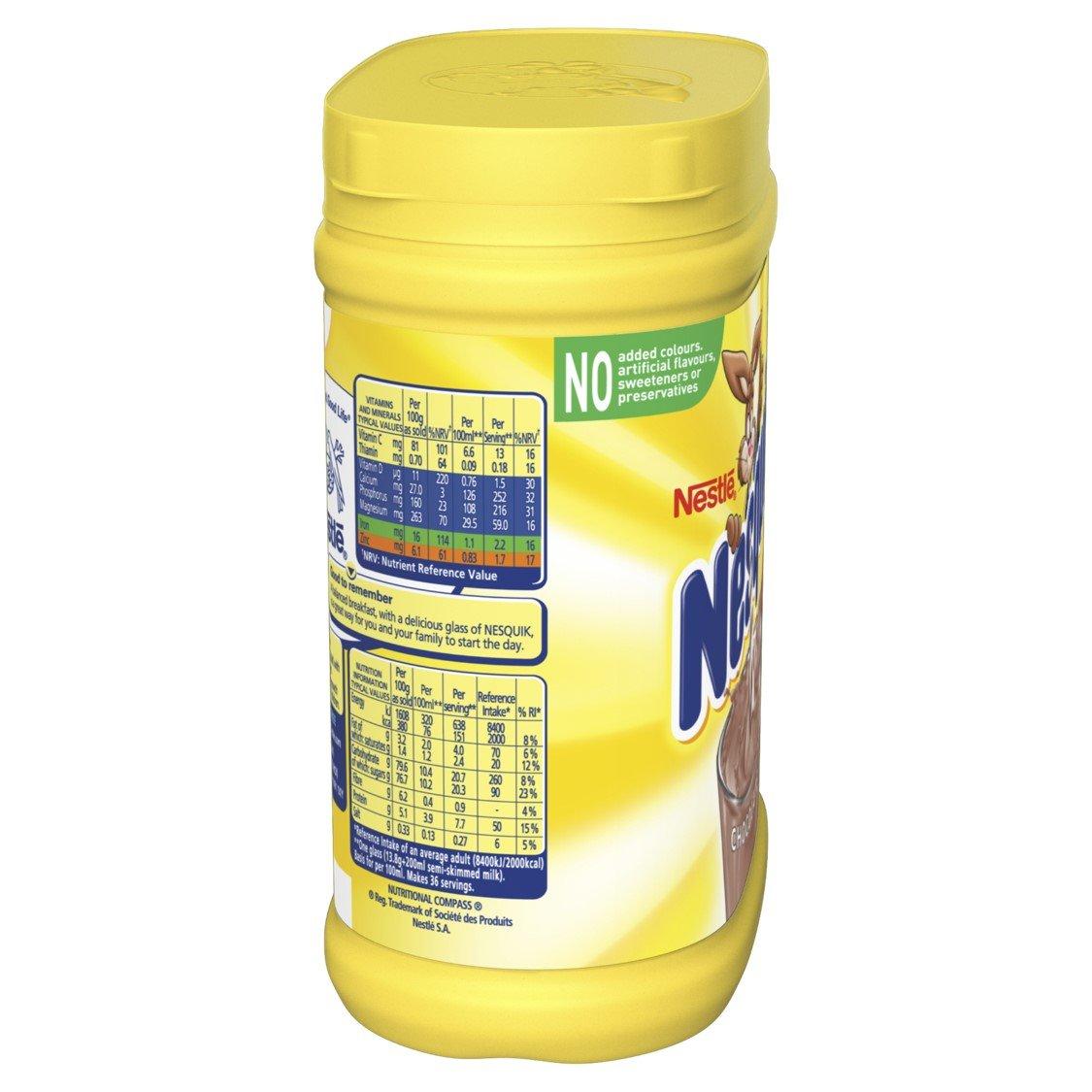 Nestle Nestle Nesquik Chocolate Flavour Milkshake Mix, 17.64 oz / 500 g