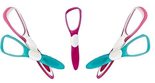 TO_05 Yashvin Brand Plastic Tongue Cleaner Scrapers Flexible Comfortable Design For Men and Women Perfect Quality | Exclusive Pack of 5 Pieces |