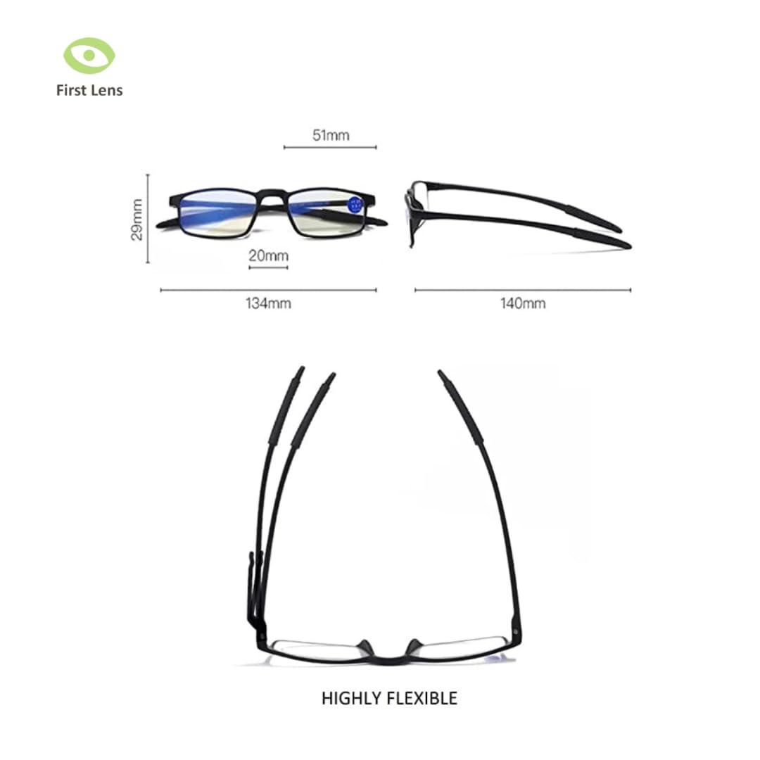 First Lens First Lens Delicate Blue-Light Reading Glasses RG_1067 (+1.00)