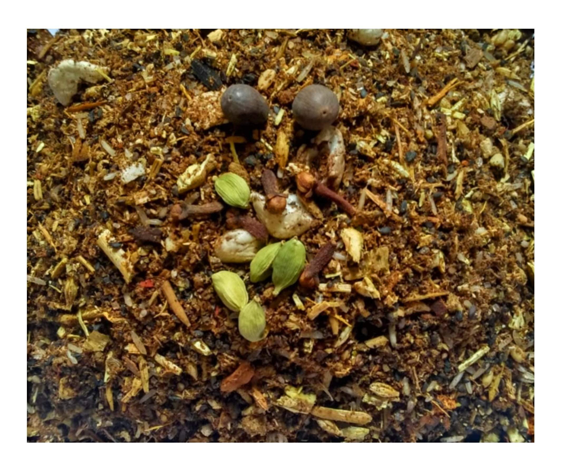 Top Trends Top Trends Natural havan samagri |Hawan Samagri |A Mixture of Various Dried Herbal, Roots & Leaves|for Hawan kund, Durga Puja, Home Pooja, Yagya and Other Auspicious Occassions.[400 GR]