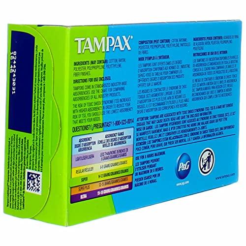 Tampax Tampax Flushable Super Tampons - 10 ct, Pack of 3