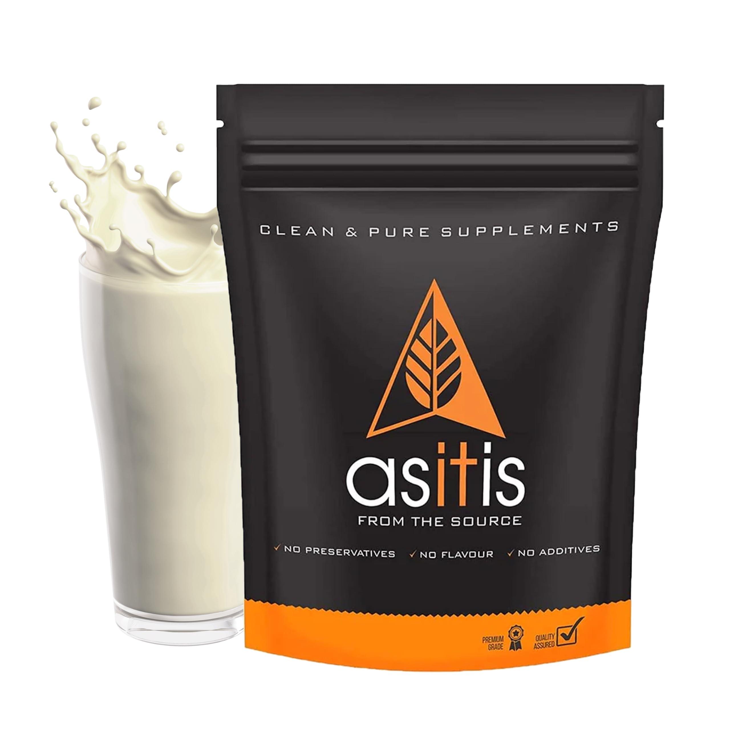 Asitis Nutrition AS-IT-IS Nutrition Whey Protein Concentrate, No Sunday Workout Pack - 780gms | Unflavoured | Lab tested
