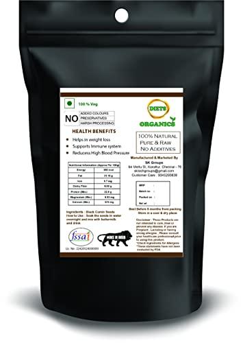 DIETS ORGANICS DIETS ORGANICS Karunjeeragam Powder | Kalonji Powder | Black Cumin Powder -25 G