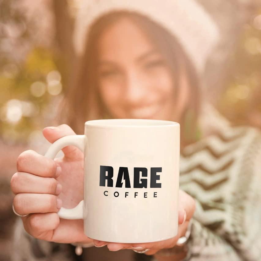 RAGE COFFEE Rage Coffee Combo - Instant Coffee with Free Frother And Mug | Mint Mocha Flavoured Coffee - 50 gms | Creamy, Frothy Coffee At Home | Made With 100% Arabica Coffee Beans