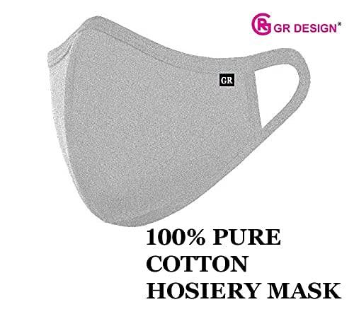 GR DESIGN GR DESIGN Cotton Anti Pollution 3 Layer Reusable Face Mask. (10)