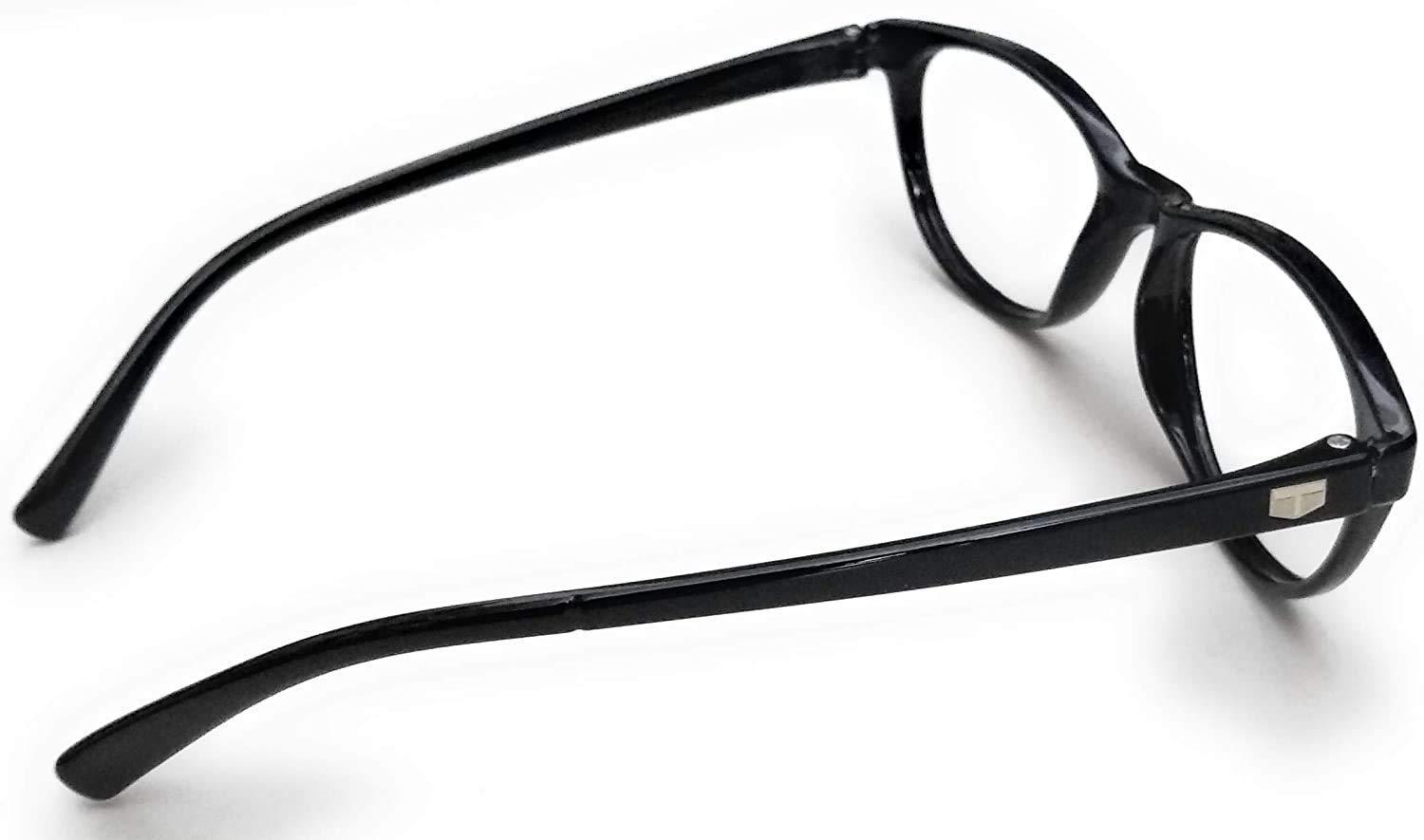 Glasswear Glasswear Reading glasses For Woman 1.00 1.25 1.50 1.75 2.00 2.25 2.50 2.75 3.00 3.25 3.50 3.75 4.00 All Power Are Available Full Rim Black Frame With Classy Look (1.75)