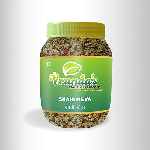 Vrunda's Vrunda's Shahi Meva 500 Gm [Indian Mouthfreshner,Natural Badishep ,Healthy Fennel Seeds,Roasted Saunf,Digestive Aniseed ,Mix variyali, After Meal Mukhwas]