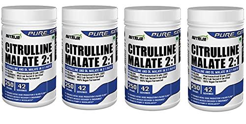NutriJa NutriJa-CITRULLINE MALATE (1Kg, Unflavoured)