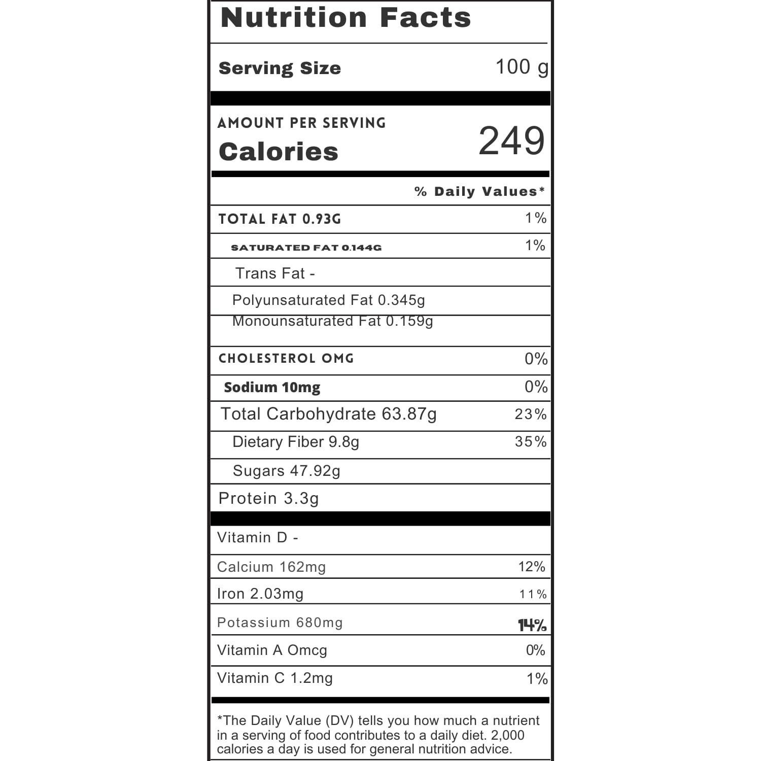 Fruitri Fruitri Regular Sun Dried Fig, Vacuumed Pack Afghani Anjeer, Medium Size, 400Gram