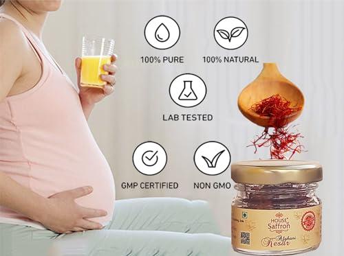 House of Saffron House of Saffron Afghani Kesar/Keshar Pure Saffron 1grams (1)