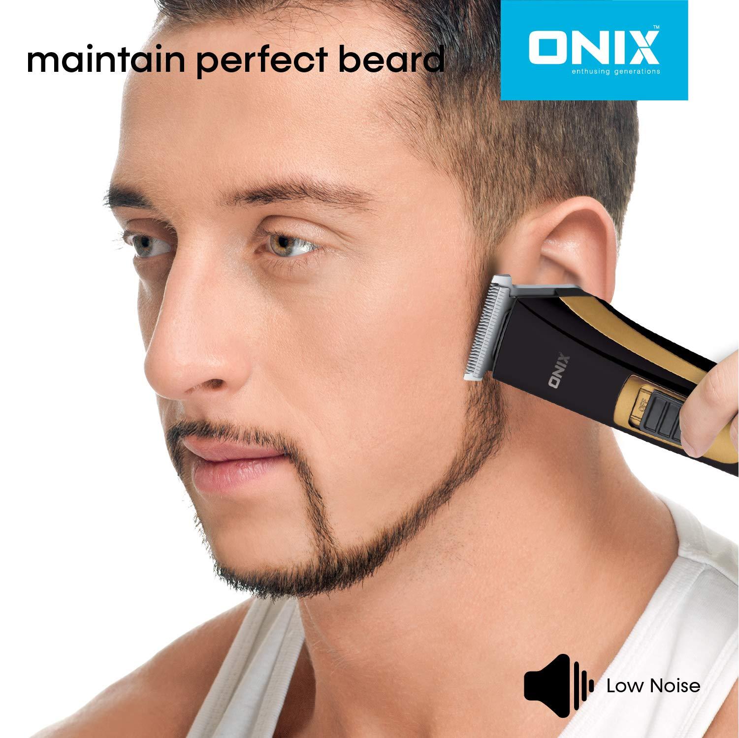ONIX enthusing generations ONIX enthusing generations Onix Obt Nb-120 Corded/Cordless Rechargeable Trimmer With 4 Length Adjustment
