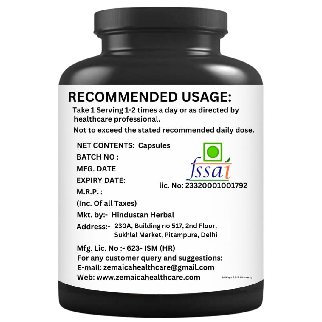 S.D.P. Pharmacy Hindustan Herbal | High Top | Height Growth Product | Increase Strength Power | Capsule | 30 No | Pack of 1