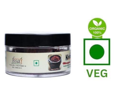 Kashmir ONLINE STORE Kashmir Online Store Original Saffron - Natural & Pure Finest Grade Kashmiri Kesar For Pregnant Women, Cooking, Face & Skin. (5Gm)