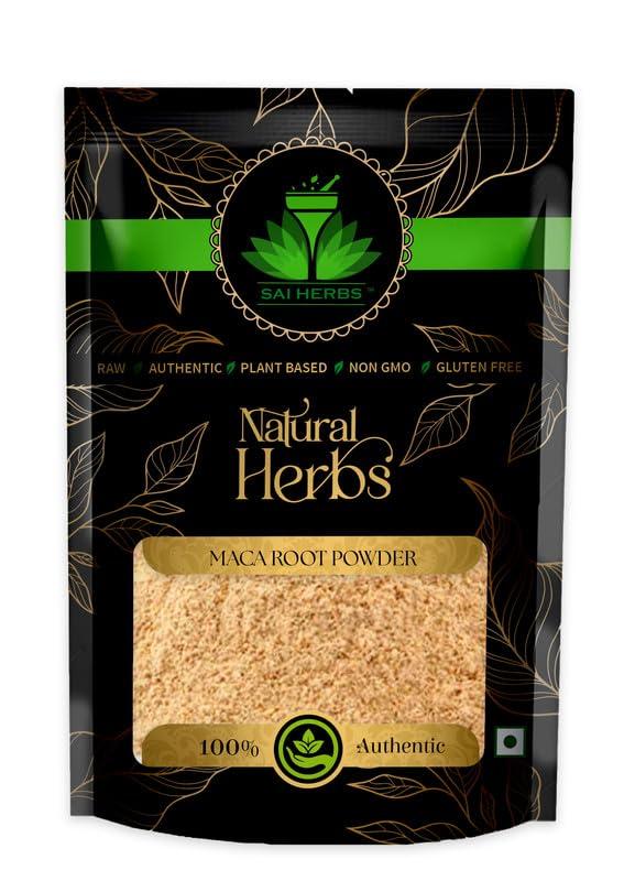 SAI HERBS SAI HERBS Maca Root Herbal Churan - Reproductive Growth - Energy and Immunity Booster - Relieves Stress - Pure & Natural (50 Grams)