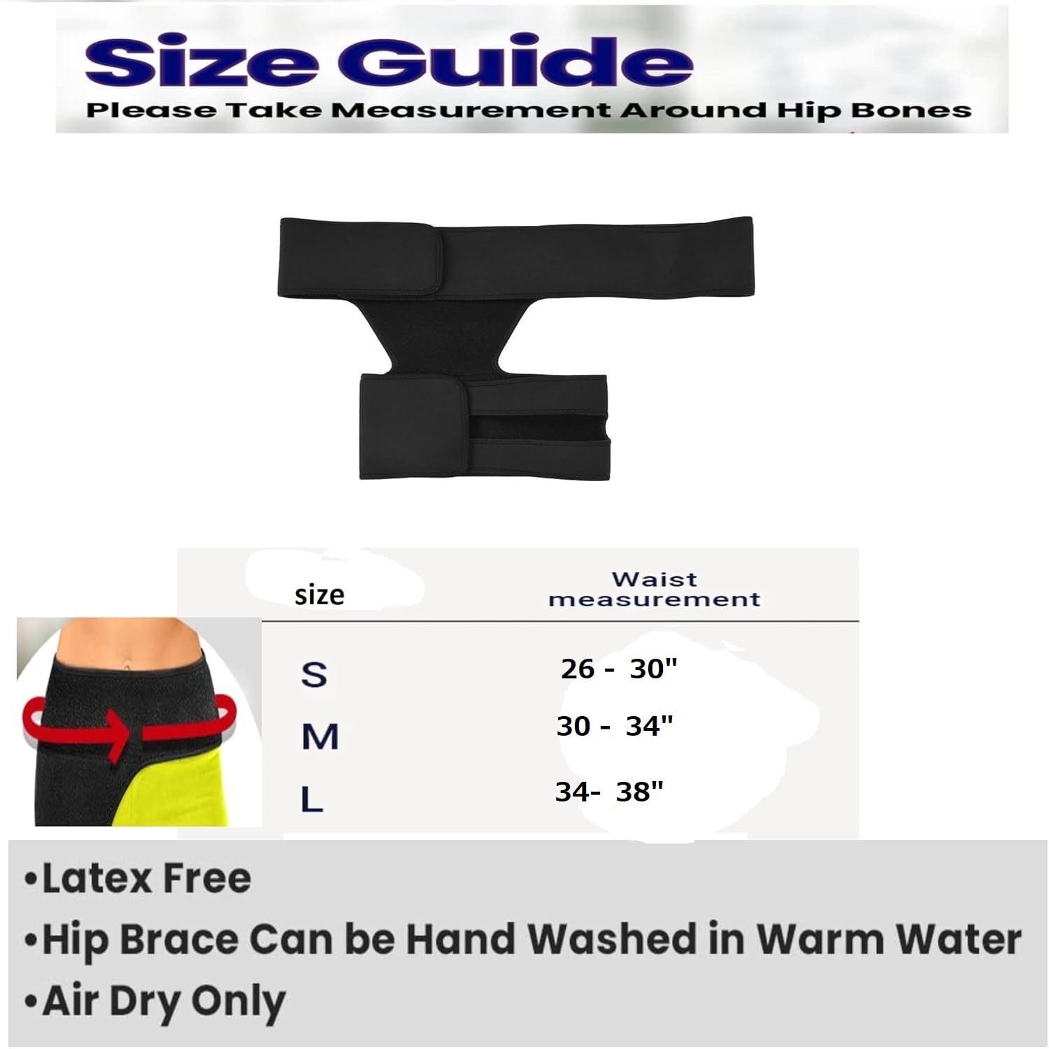 WITSOUL WITSOUL Hip Thigh Support Groin Support Brace Compression Thigh Strap Wrap for Recovery Sports Pain Relief (Universal)