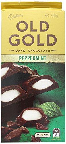 Cadbury Cadbury Old Gold Peppermint Dark Chocolate, 200g