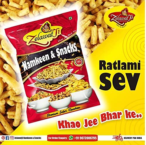 Zelawatji Zelawatji Indian Snack Ratlami Sev Namkeen ? 400 gm