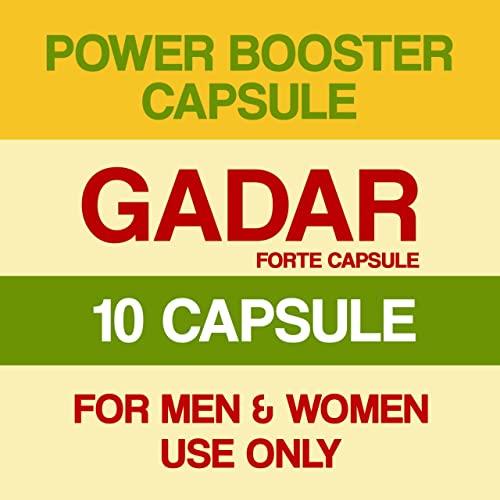 DR.SHEIKH AYURVEDA GADAR CAPSULE 100% Ayurvedic Capsules for Strength, Stamina and Power -10 capsules