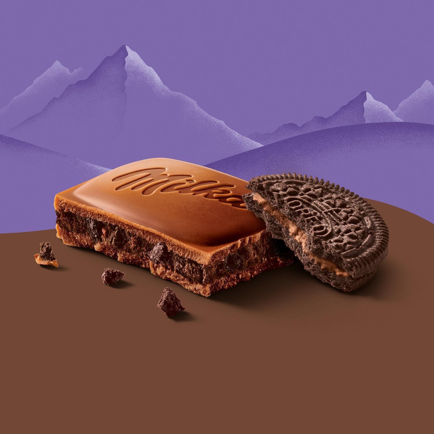Milka Milka Oreo Choco Brownie Chocolate, 100 g