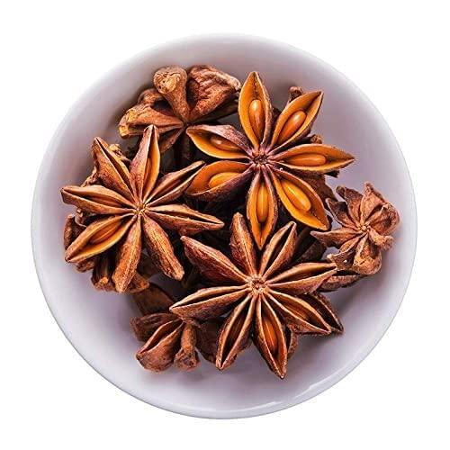 IH FOOD PRODUCTS IH FOOD PRODUCTS Star Anise Whole Chakri Phool Badhiyan Fool Whole Aromatic & Natural Sabut Chakri Phool ( Garam Masala, Spices) (400 Gram)