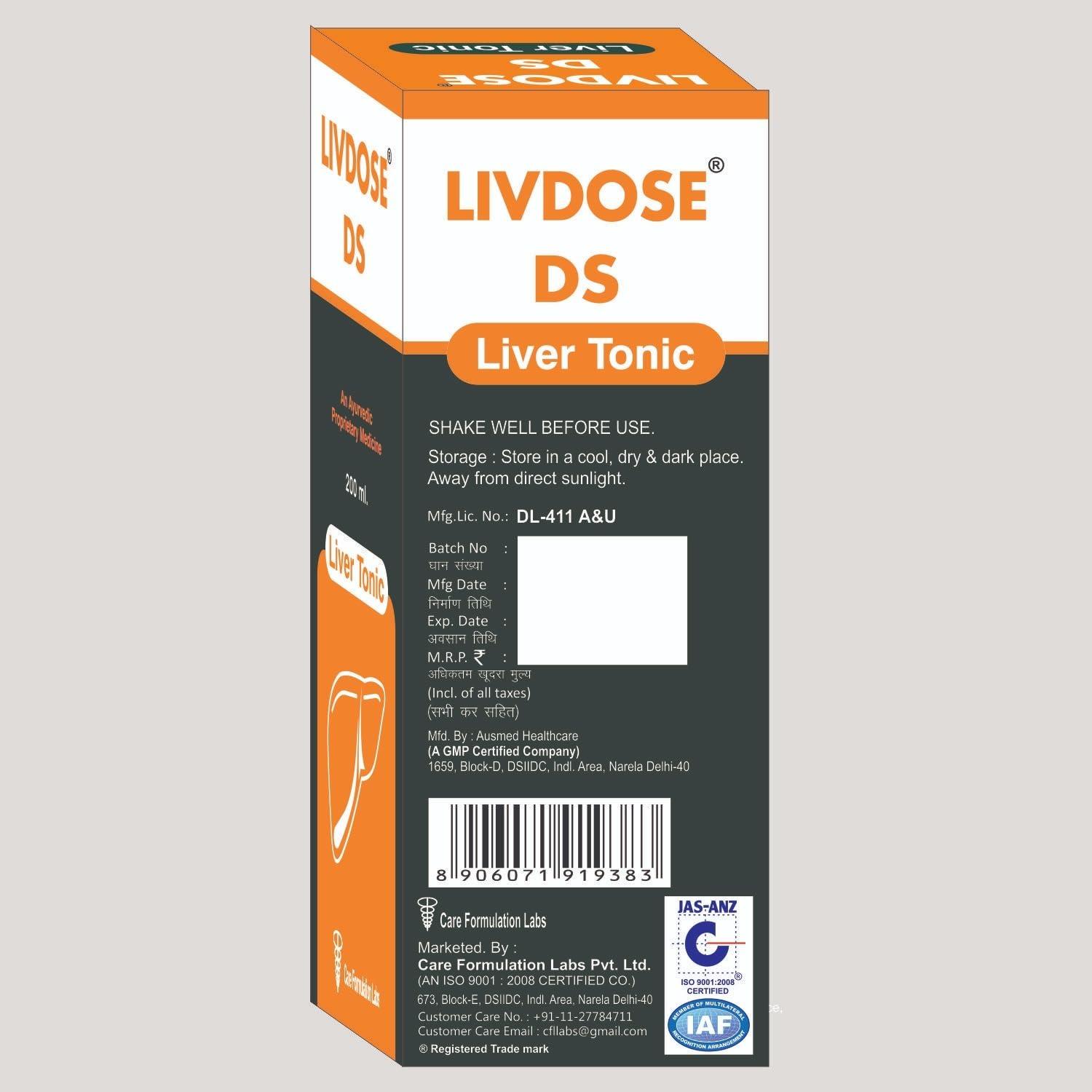 Nutrigrow Livdose DS Liver tonic 200 ml Improves Cell Function and Increases Immunity|