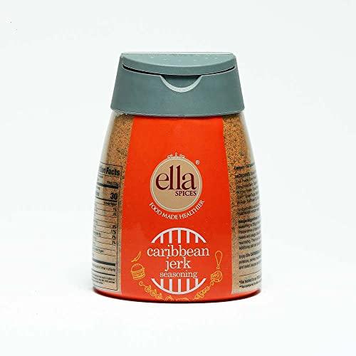 Ella Spices Ella Foods Seasoning | Caribbean Jerk| Cryogenic Spices | 99% Microbial-free | 100 grams each | Pack of 2