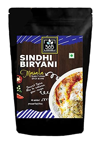365 STORE TO DOOR 365 STORE TO DOOR Indian Spice – Sindhi Biryani Masala, 250 gm. | Homemade Powdered | for Healthy Cooking | Ready to use | All Seasonings Spices | Pure & Hygiene | Spice Mix – Pack of 1