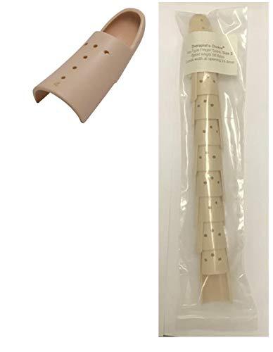 Therapists Choice Therapists Choice STAX Mallets Finger Splints, 10pc Pack. Size 7: splint length 60.9mm, outside width at opening 36.7mm(Size 7)