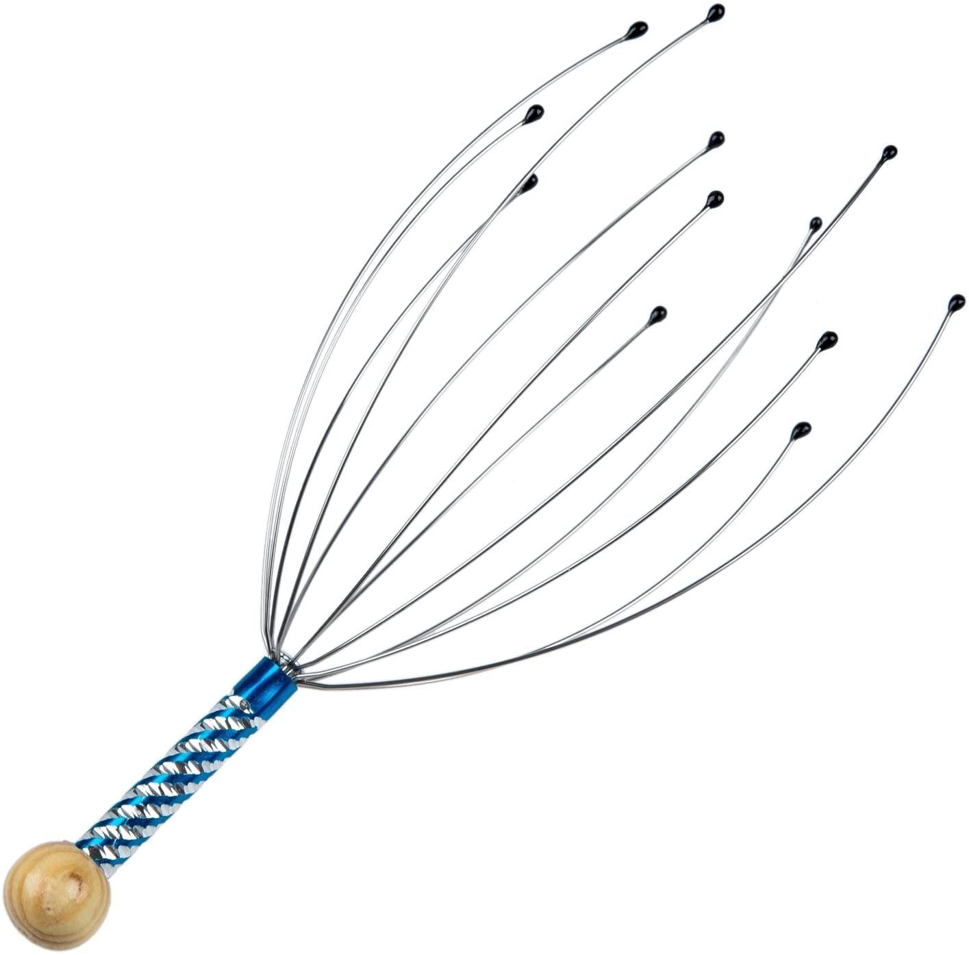 Magic Magic Scalp Massage Head Massager 12 Fingers Head Scratcher for Head Massage Body Relaxing Hair Massage Scalp Scratcher