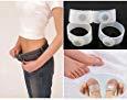 R A Products R A Products Acupressure Japanese Therapy Weight Loss Slimming Toe Ring - White