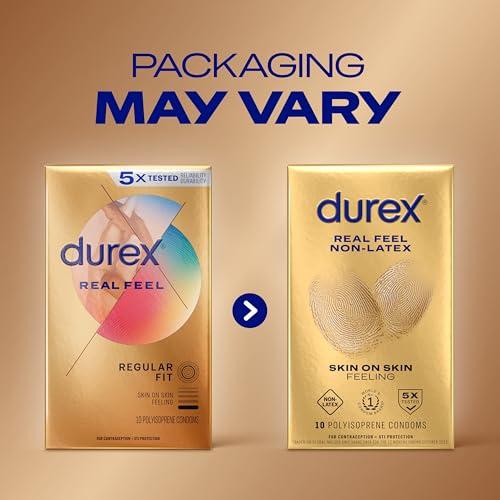 Durex Durex Real Feel Polyisoprene Non Latex Lubricated Condoms - 10\'s