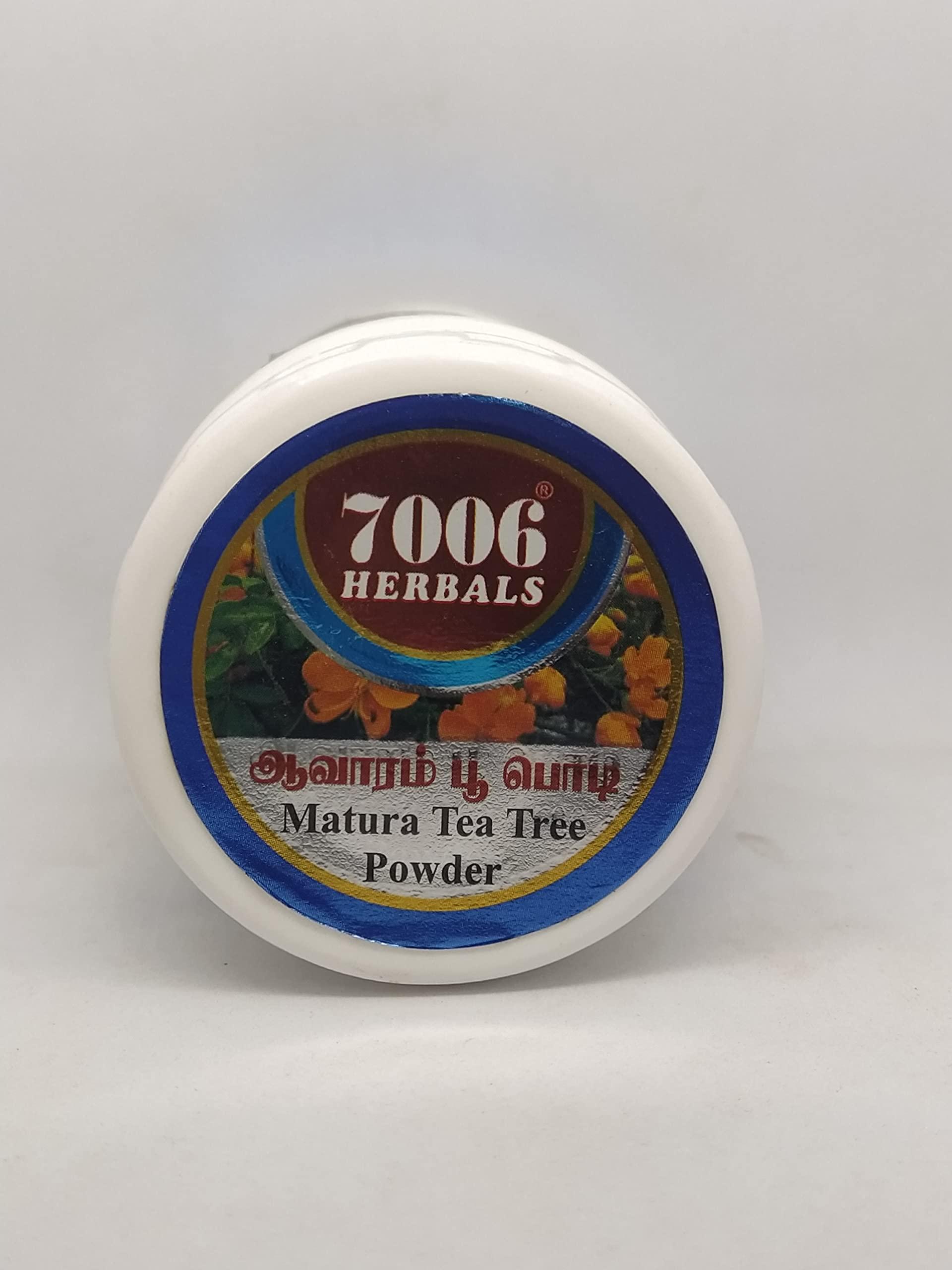 7006 HERBALS 7006 Herbals 100gm Aavaram Poo Powder/SennaAuriculata/Pack of 3