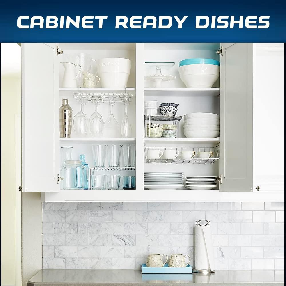 Finish Finish Dishwasher Rinse Aid, Shine & Dry - 400 ml (Pack of 4)