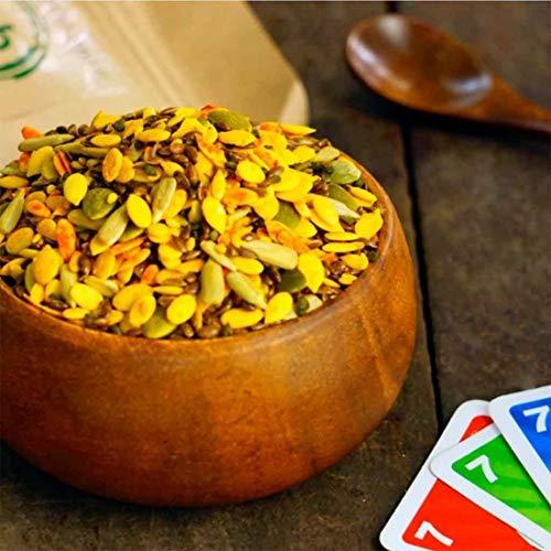 Fab Box Fab box Roasted Seven Seeds Mix Namkeen | High Protein and Fiber Rich | Gluten Free | Healthy Delicious Evening Snacks, 150 Grams