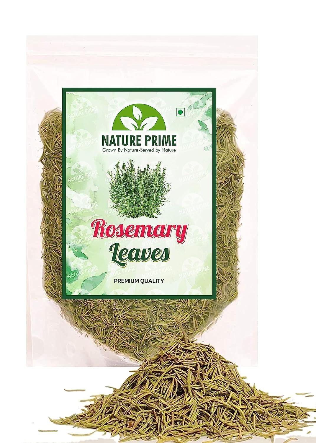 NATURE PRIME NATURE PRIME - Rosemary Dried Leaves - For Hair Growth|Rosemary Herb Tea Flake|Organic|Natural (100 Gram)