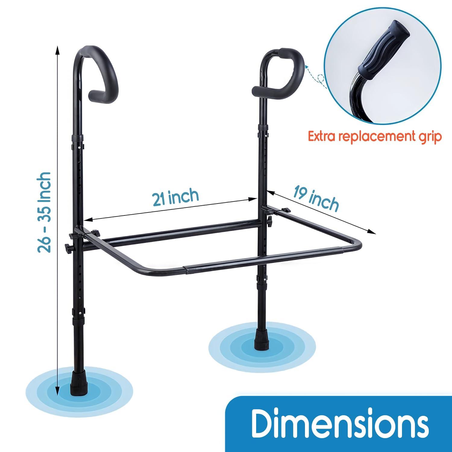 KosmoCare KosmoCare Stand Assist Frame for Sofa - Floor Mounted | Chair Lift for Elderly | Grab Bar Standing Aid | Elderly Assistance Products for Sitting | Assist Handle for Couch | Support Stand